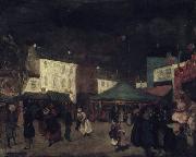 William Glackens The Country Fair oil painting reproduction